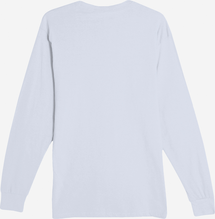 Lane Seven Ls15009 Heavyweight Long Sleeve Tee - White