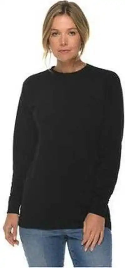 Lane Seven Ls15009 Unisex Long Sleeve T-shirt - Black