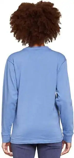 Lane Seven Ls15009 Unisex Long Sleeve t Shirt Colony Blue