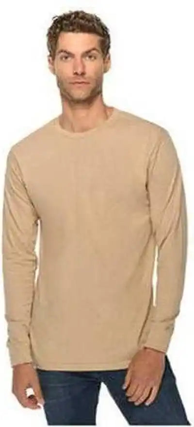 Lane Seven Ls15009 Unisex Long Sleeve t Shirt Mushroom
