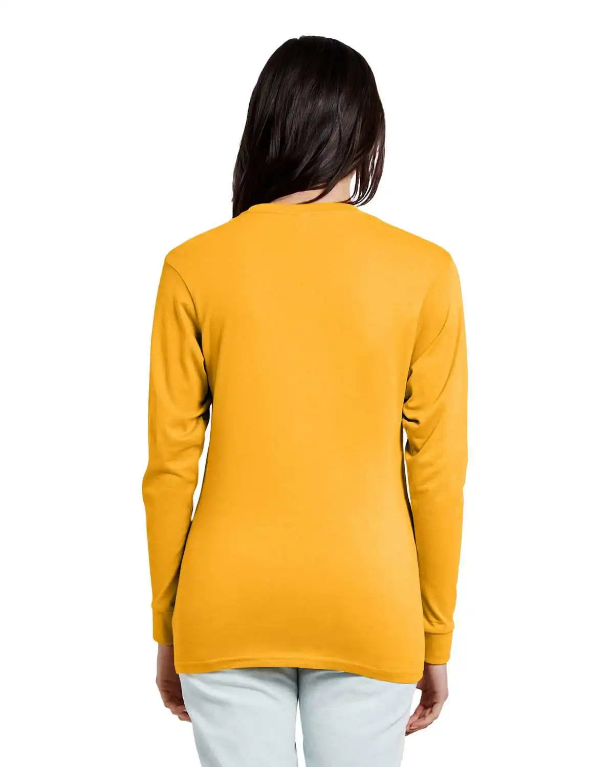 Lane Seven Ls15009 Unisex Long Sleeve T-shirt - Mustard