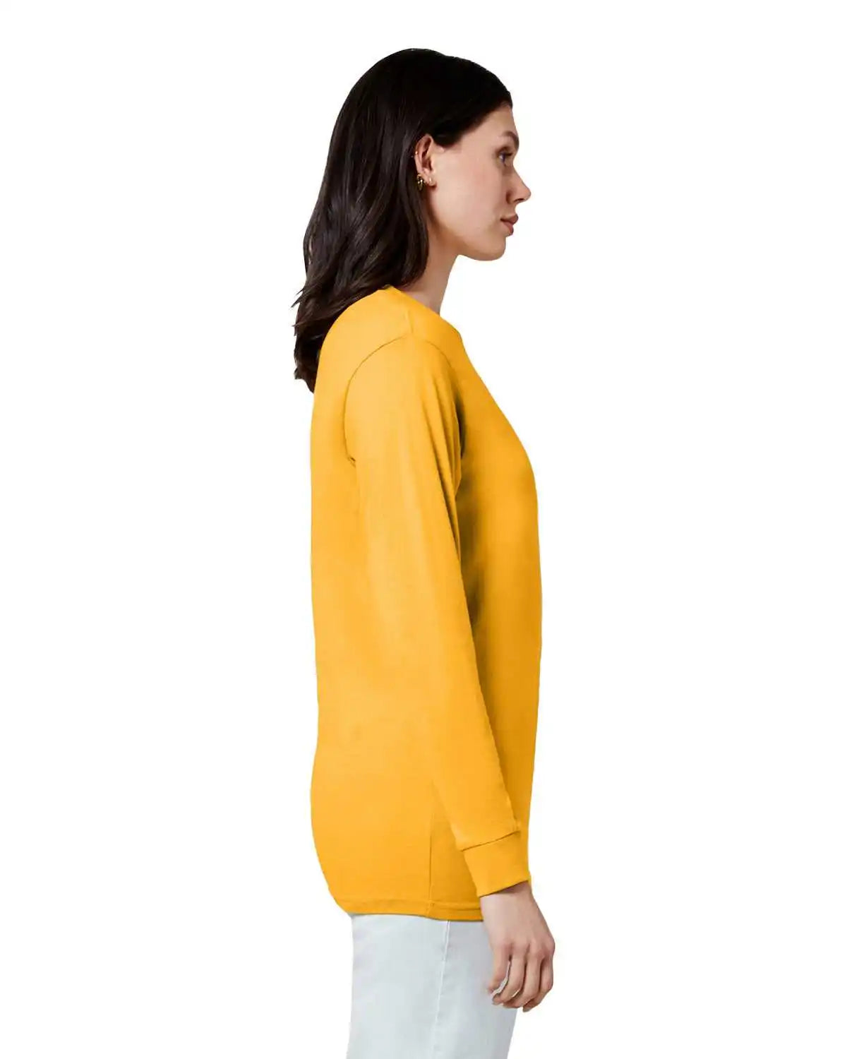 Lane Seven Ls15009 Unisex Long Sleeve T-shirt - Mustard