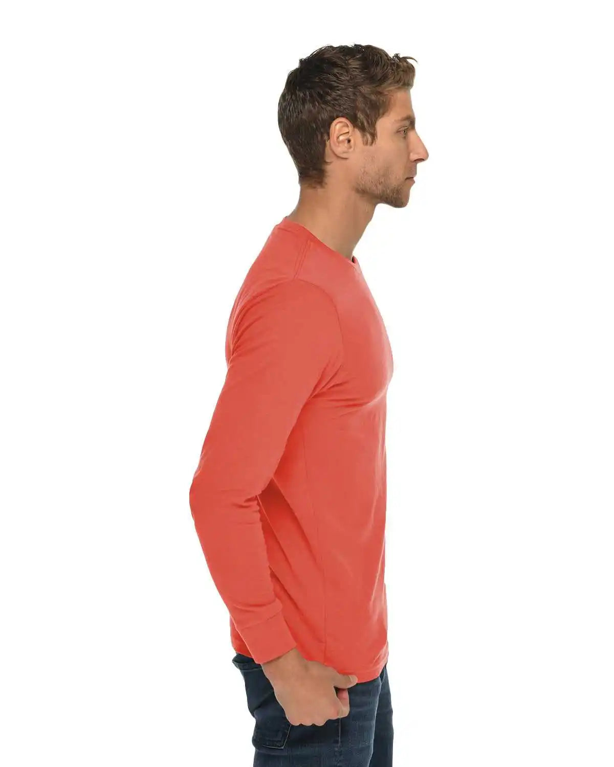 Lane Seven Ls15009 Unisex Long Sleeve T-shirt - Paprika