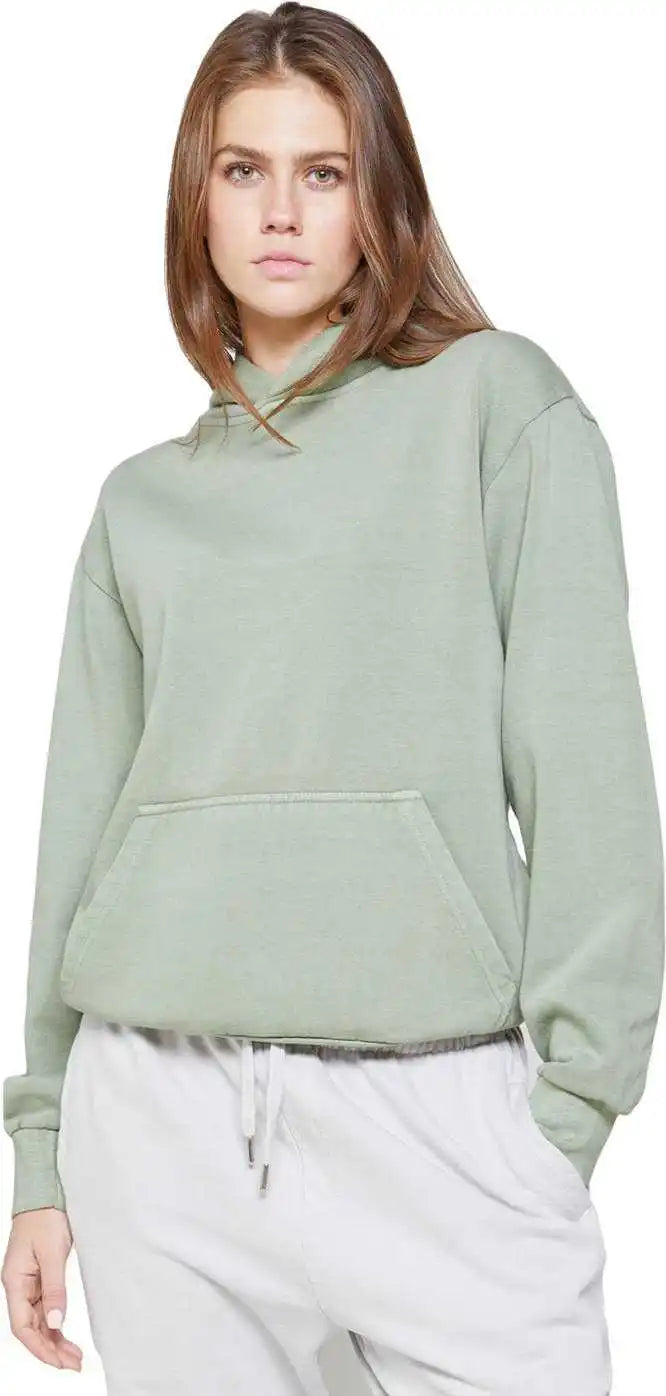 Lane Seven Ls16001 Unisex Urban Pullover Hooded Sweatshirt Oil Green