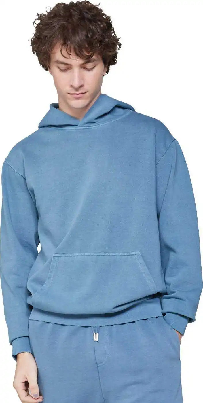 Lane Seven Ls16001 Unisex Urban Pullover Hooded Sweatshirt Pebble Blue