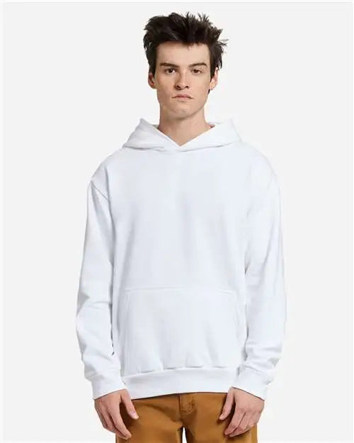 Lane Seven Ls16001 Urban Pullover Hooded Sweatshirt - White