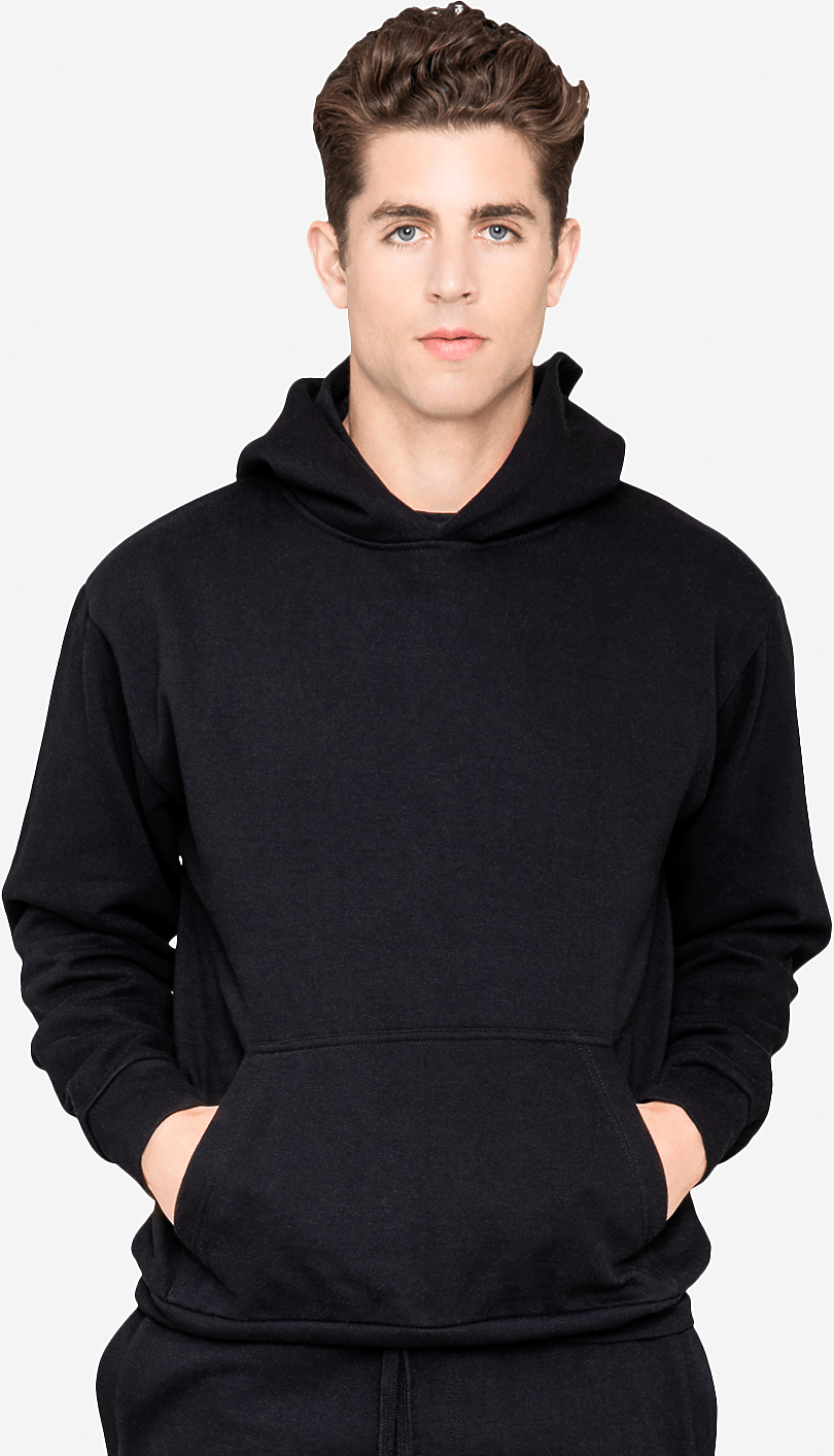Lane Seven Ls16001 Urban Pullover Hoodie - Black