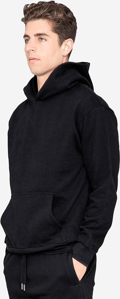 Lane Seven Ls16001 Urban Pullover Hoodie - Black