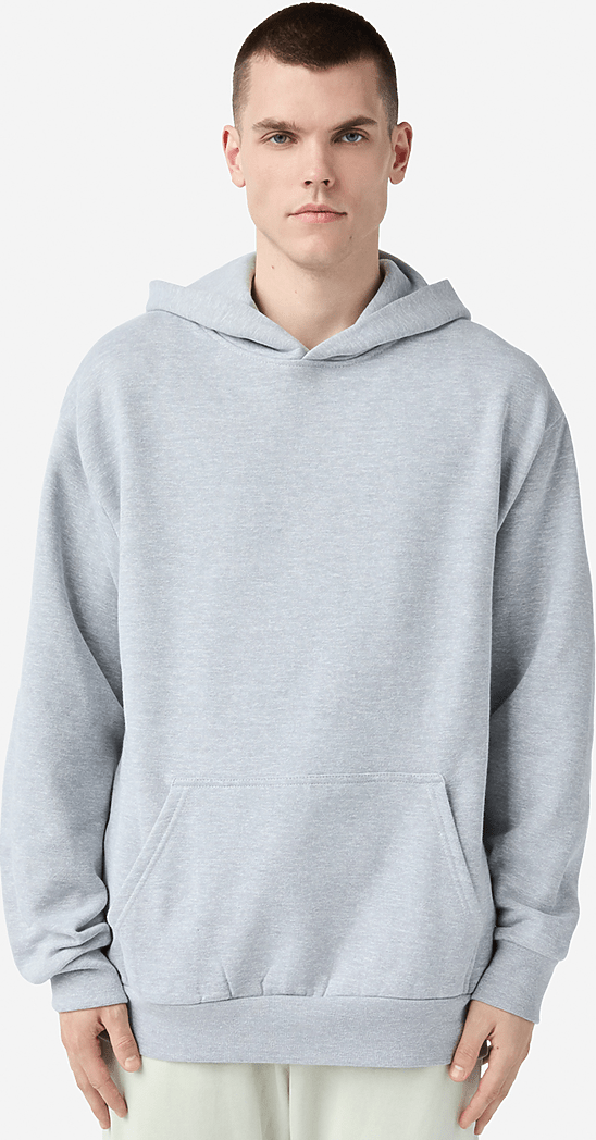 Lane Seven Ls16001 Urban Pullover Hoodie - Heather Grey