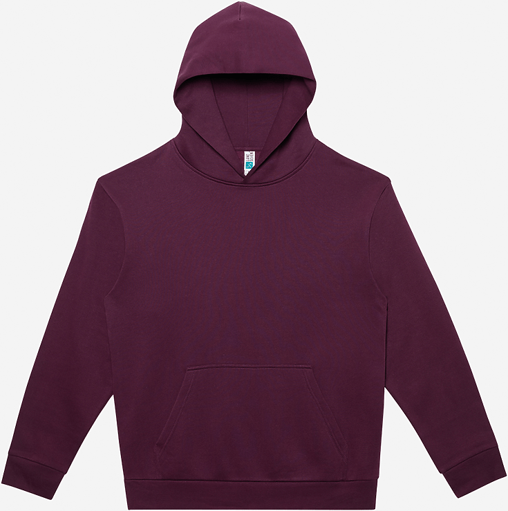 Lane Seven Ls16001 Urban Pullover Hoodie - Mauve Wine