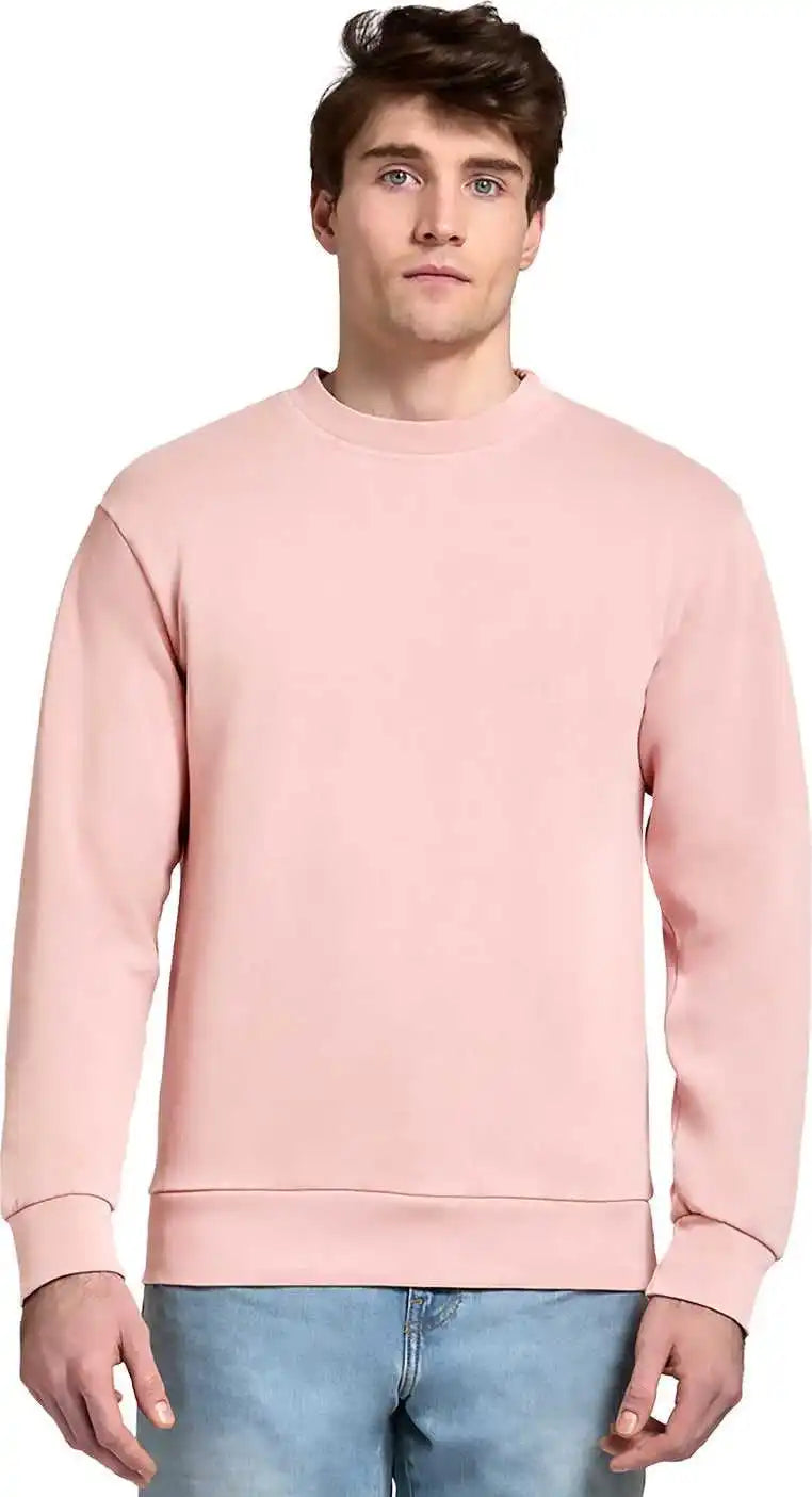 Lane Seven Ls16004 Unisex Urban Pigment-dyed Crewneck Sweatshirt - Salmon