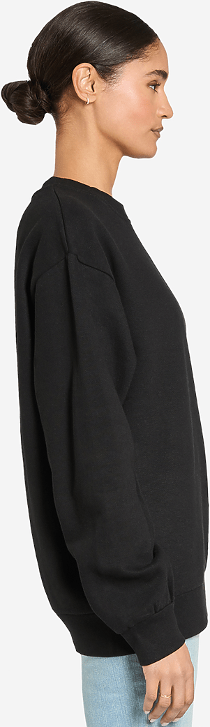 Lane Seven Ls16004 Urban Crewneck Sweatshirt - Black