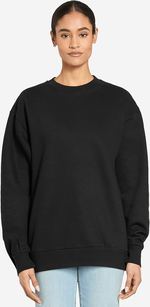 Lane Seven Ls16004 Urban Crewneck Sweatshirt - Black