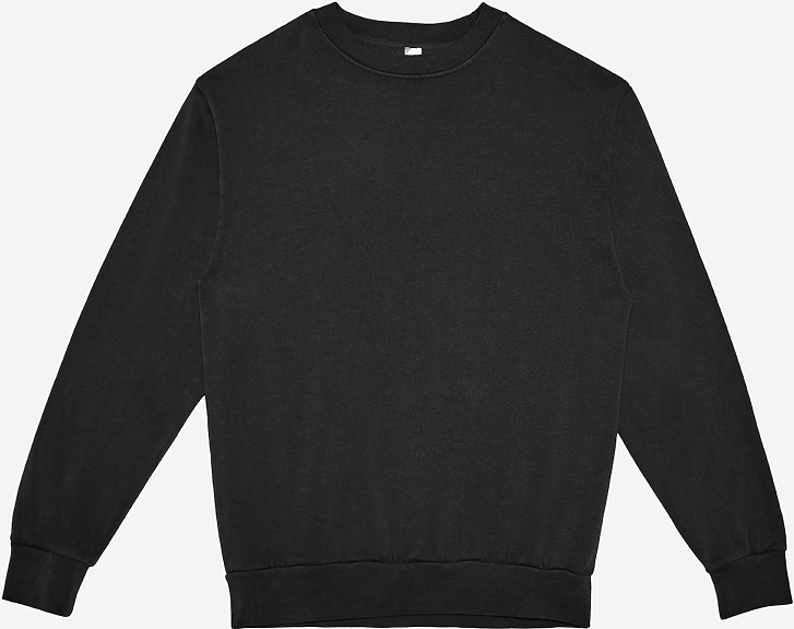Lane Seven Ls16004 Urban Crewneck Sweatshirt - Black