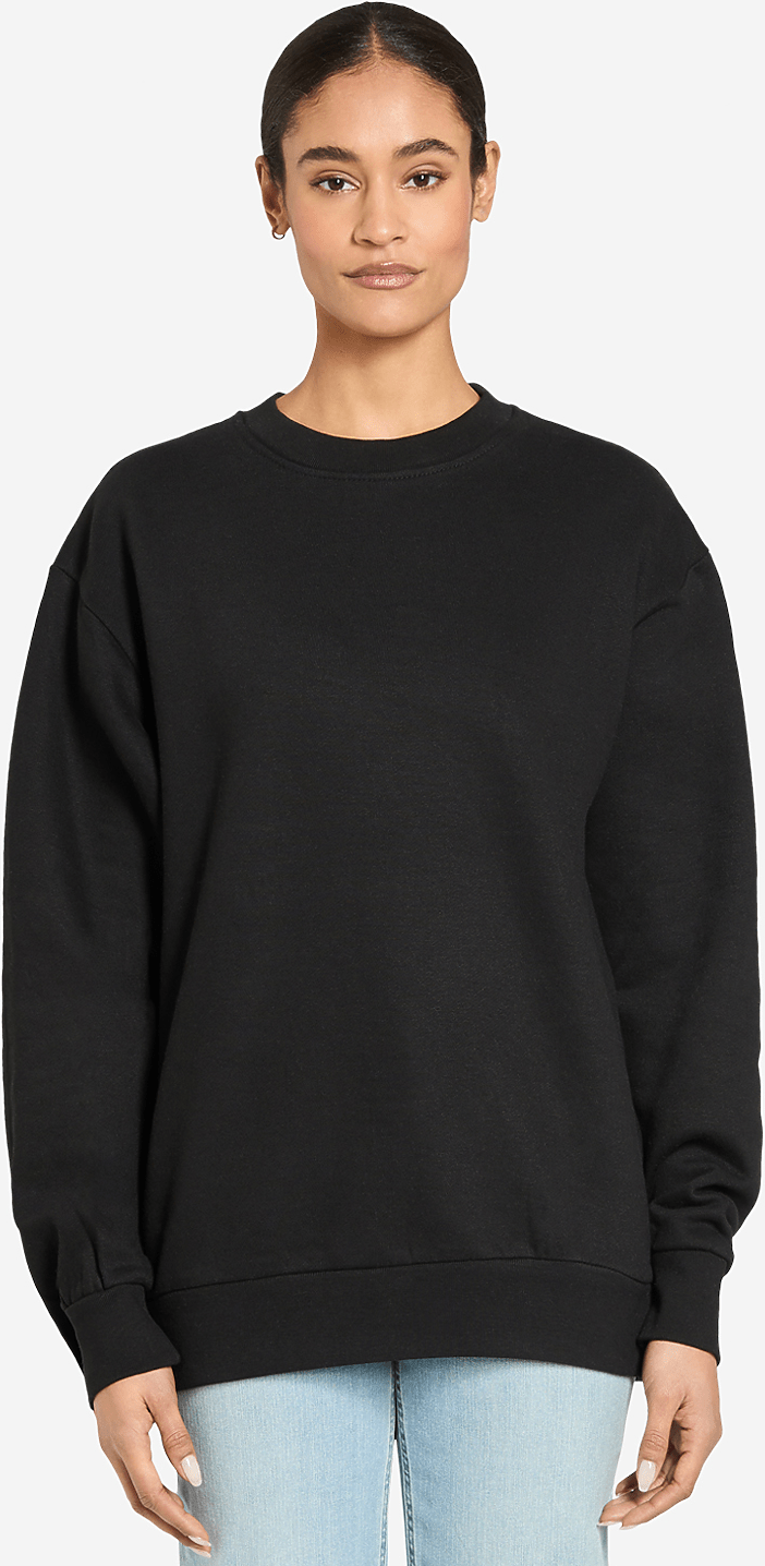 Lane Seven Ls16004 Urban Crewneck Sweatshirt - Black