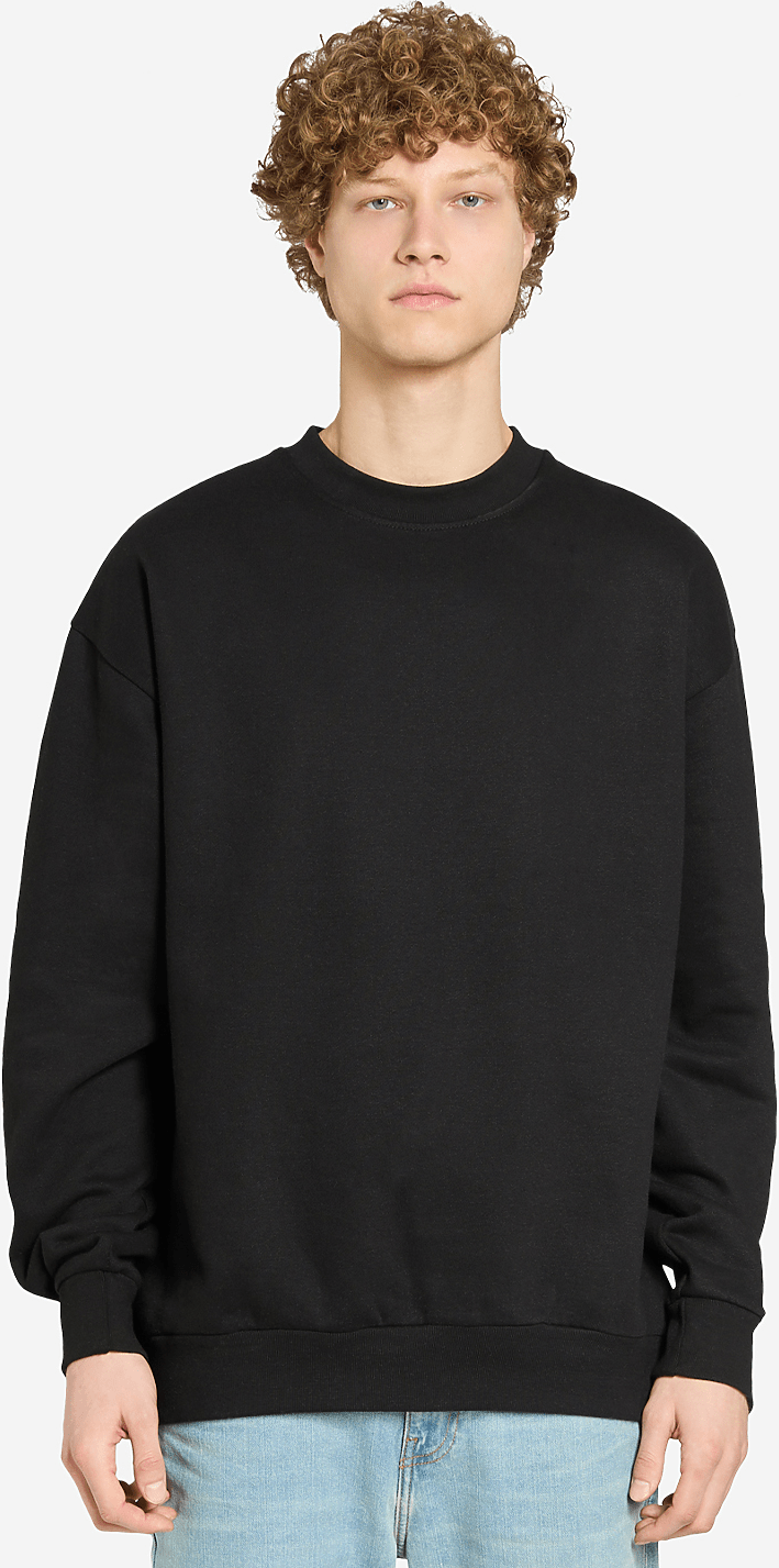Lane Seven Ls16004 Urban Crewneck Sweatshirt - Black