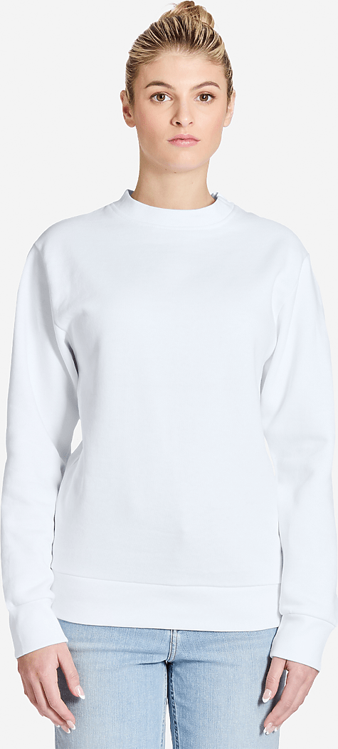 Lane Seven Ls16004 Urban Crewneck Sweatshirt - White