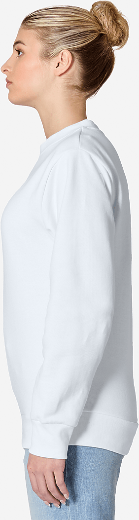 Lane Seven Ls16004 Urban Crewneck Sweatshirt - White