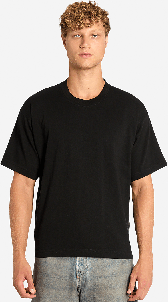 Lane Seven Ls16005 Urban Heavy Tee - Black - Black / Adult Xs