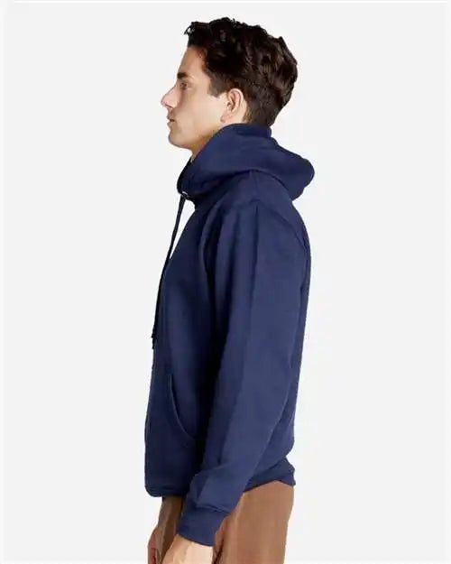Lane Seven Ls18002 Future Fleece Hooded Sweatshirt - Navy - Xs