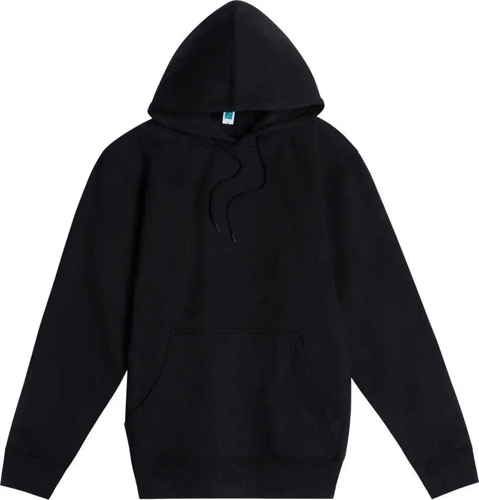 Lane Seven Ls18002 Unisex Future Fleece Hooded Sweatshirt Black