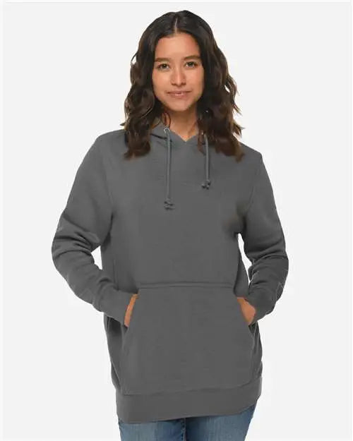 Lane Seven Ls19001 Heavyweight Pullover Hooded Sweatshirt - Storm - Dark Gray / Xs