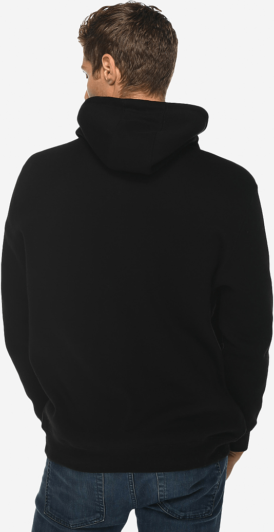 Lane Seven Ls19001 Heavyweight Pullover Hoodie - Black