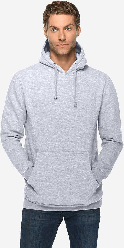 Lane Seven Ls19001 Heavyweight Pullover Hoodie - Heather Grey