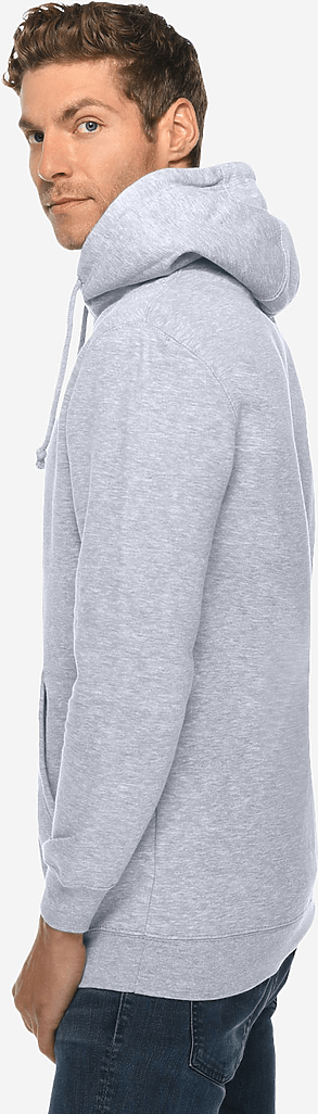 Lane Seven Ls19001 Heavyweight Pullover Hoodie - Heather Grey