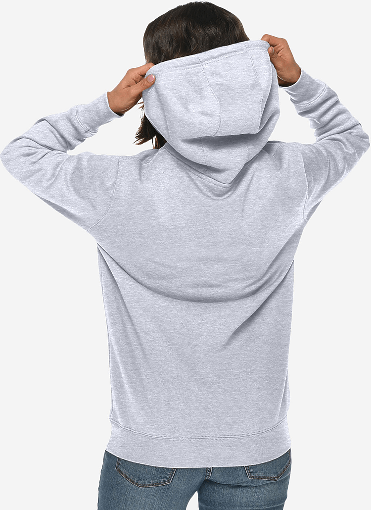 Lane Seven Ls19001 Heavyweight Pullover Hoodie - Heather Grey