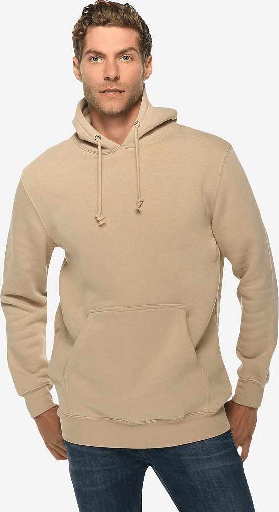 Lane Seven Ls19001 Heavyweight Pullover Hoodie - Mushroom - Mushroom / Adult Xs