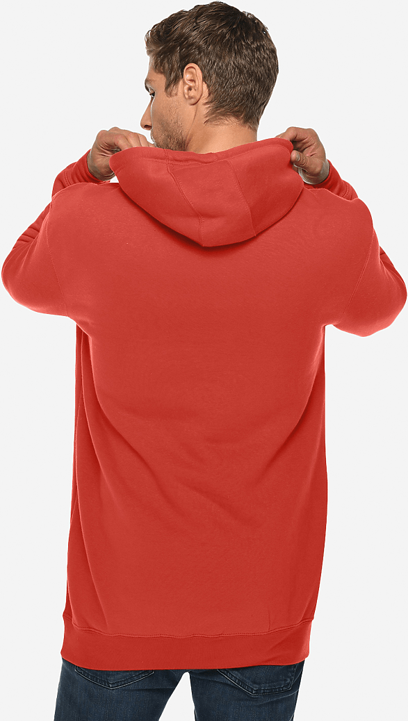Lane Seven Ls19001 Heavyweight Pullover Hoodie - Paprika