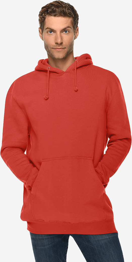 Lane Seven Ls19001 Heavyweight Pullover Hoodie - Paprika