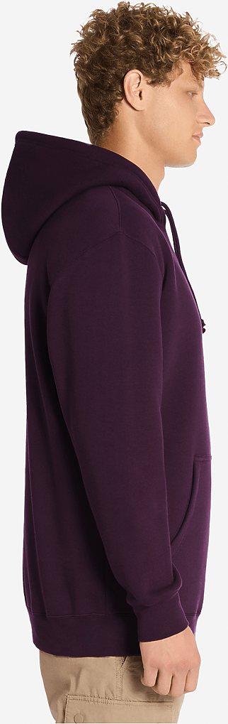 Lane Seven Ls19001 Heavyweight Pullover Hoodie - Plum