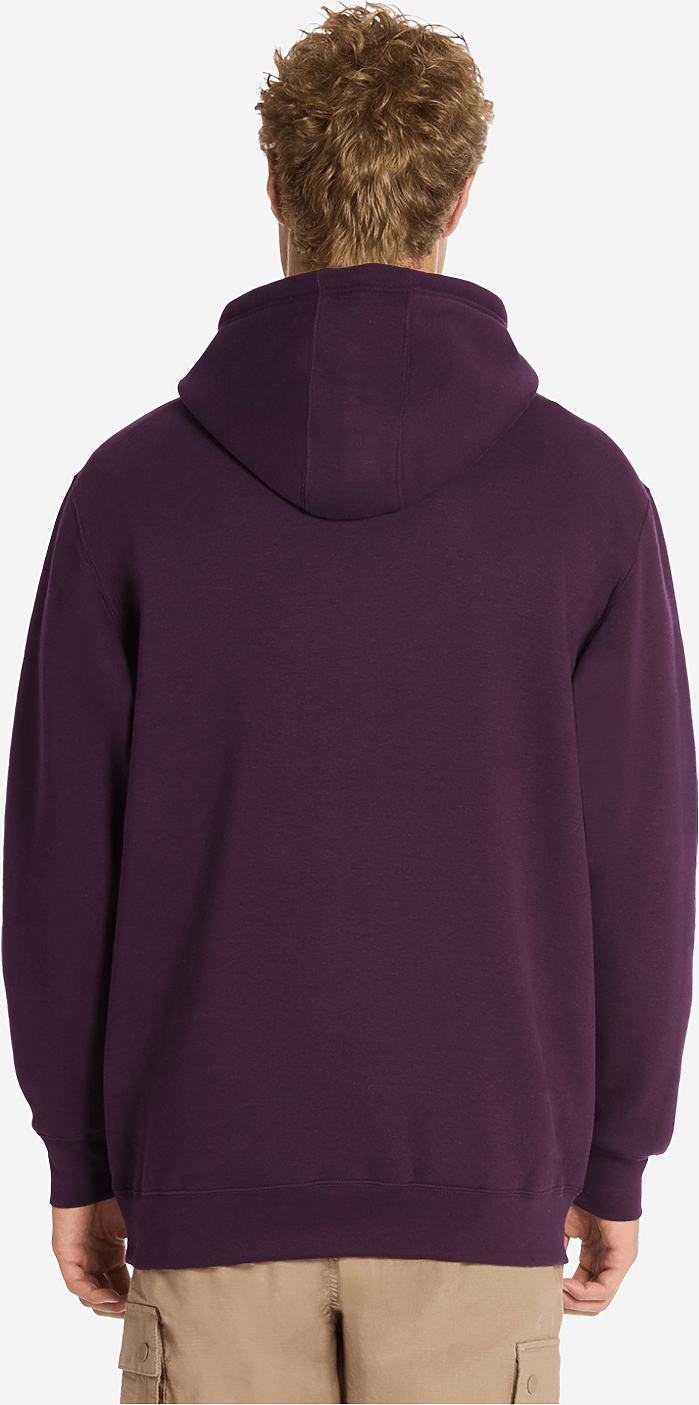 Lane Seven Ls19001 Heavyweight Pullover Hoodie - Plum