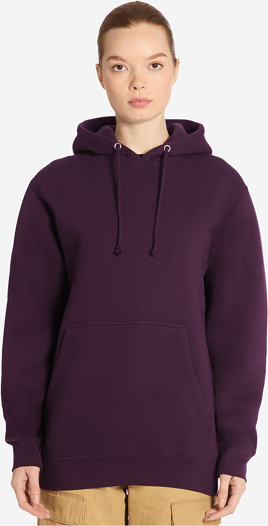 Lane Seven Ls19001 Heavyweight Pullover Hoodie - Plum