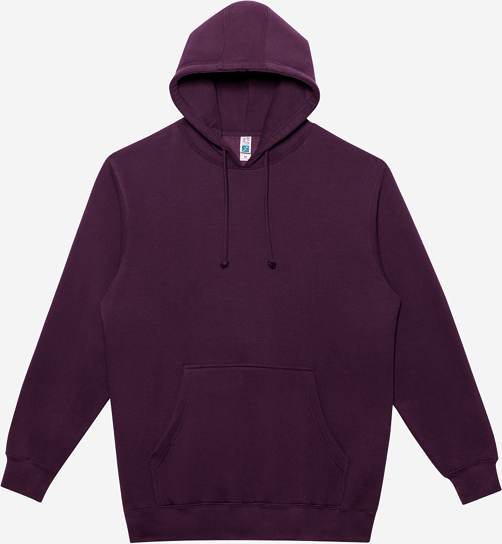 Lane Seven Ls19001 Heavyweight Pullover Hoodie - Plum