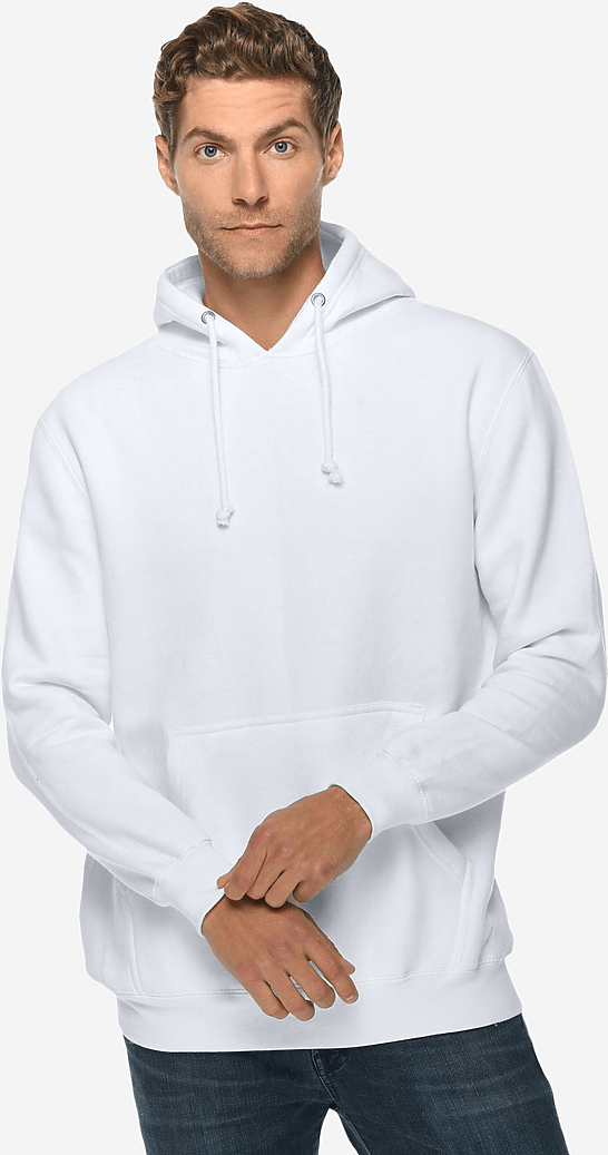 Lane Seven Ls19001 Heavyweight Pullover Hoodie - White