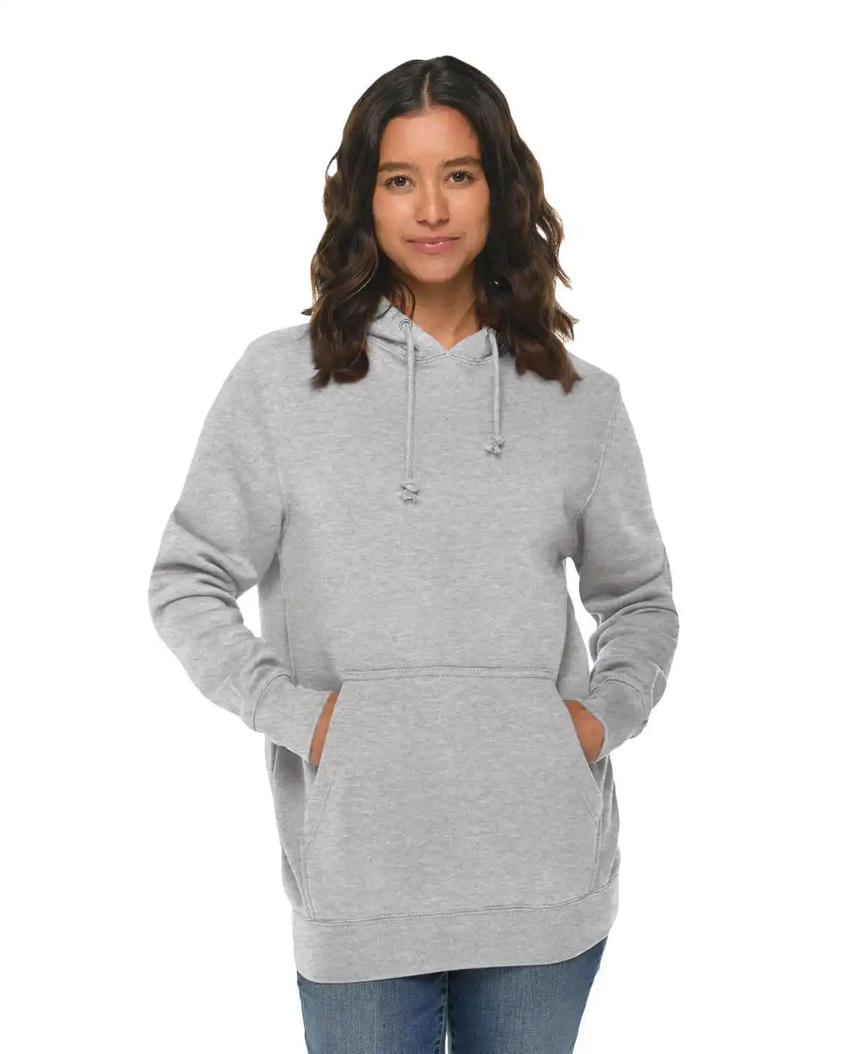 Lane Seven Ls19001 Unisex Heavyweight Pullover Hooded Sweatshirt - Mushroom