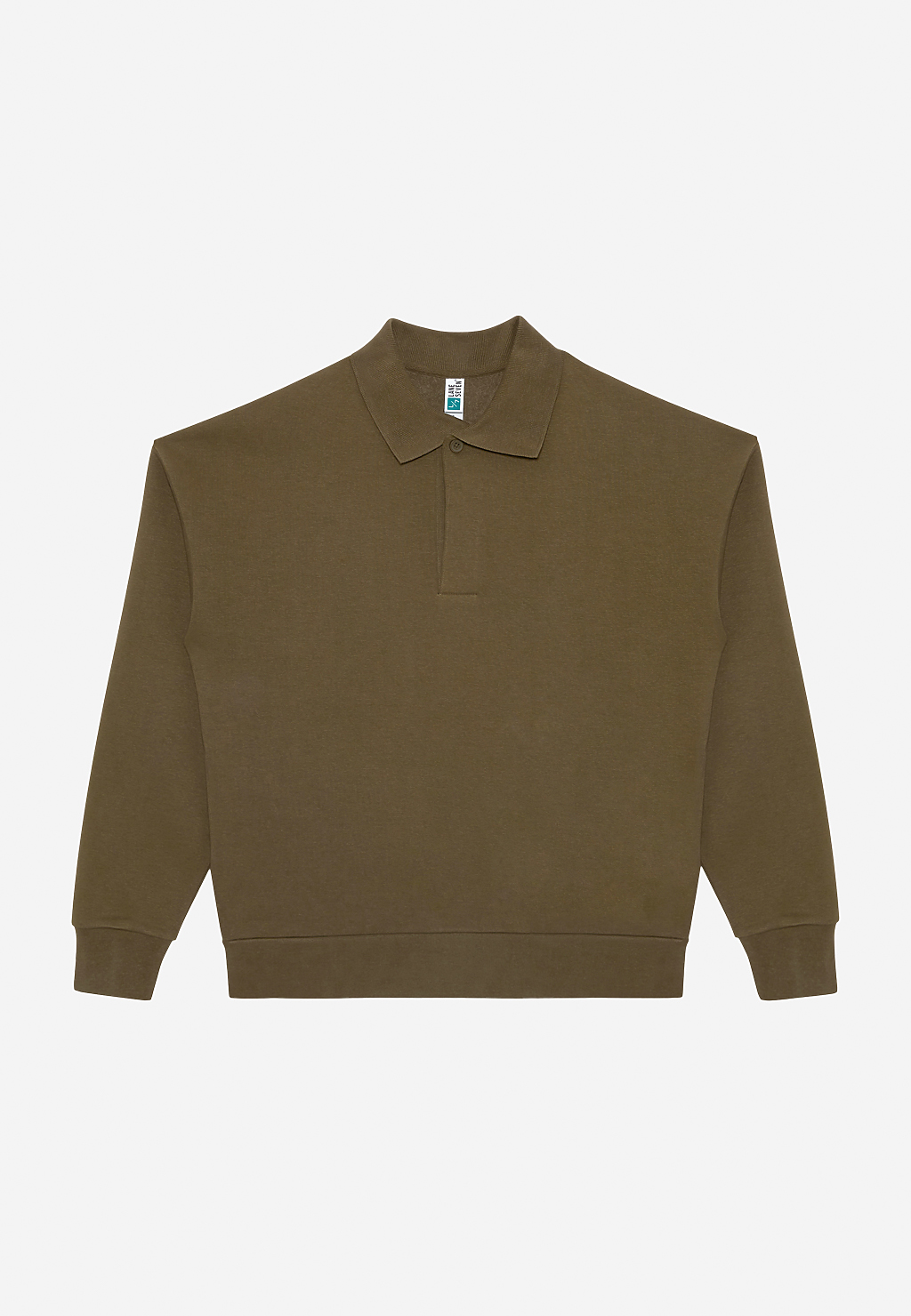 Lane Seven Ls24012 Element Polo Collar Crewneck - Cacao