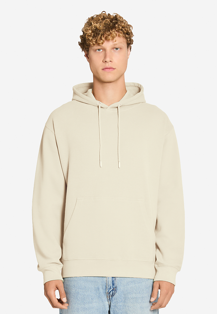 Lane Seven Ls34001 Thermal Hoodie - Sandshell - Adult Xs