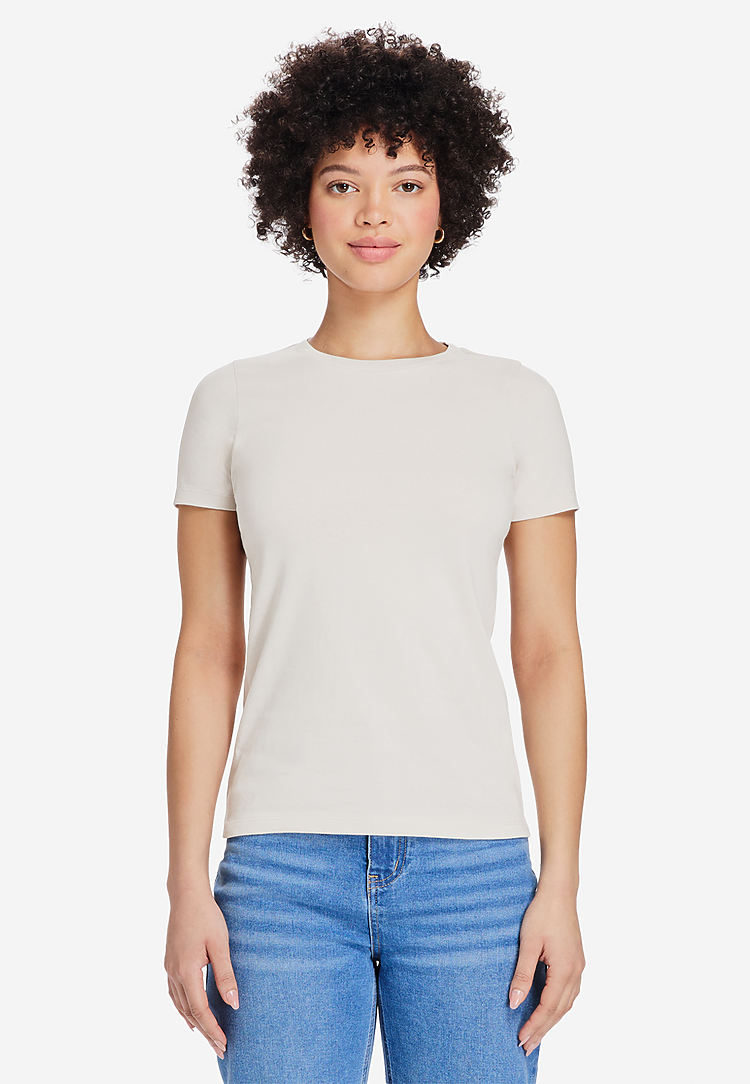 Lane Seven Ls81001 Women’s Relaxed Tee - Bone - Ladies Xs