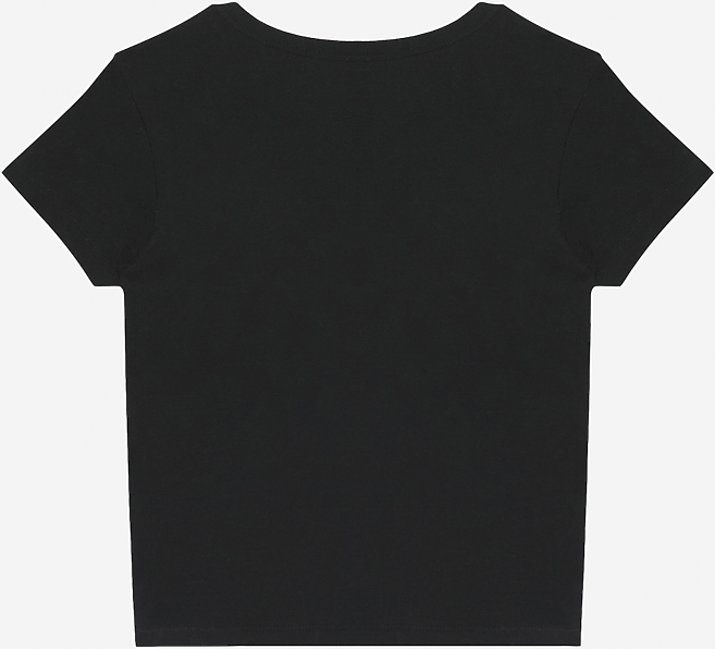 Lane Seven Ls82001 Women’s Baby Tee - Black