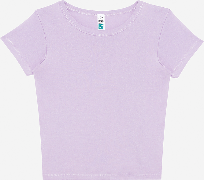 Lane Seven Ls82001 Women’s Baby Tee - Lilac