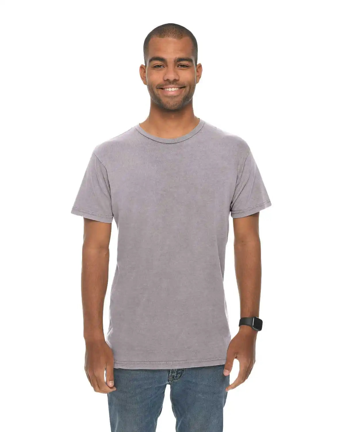 Lane Seven Lst002 Unisex Vintage T-shirt - Zinc