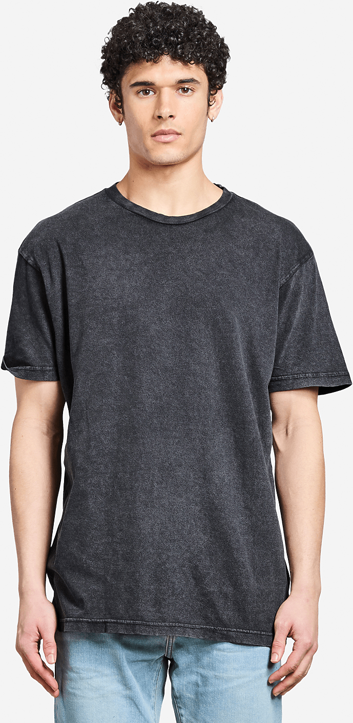 Lane Seven Lst002 Vintage Crewneck Tee - Black