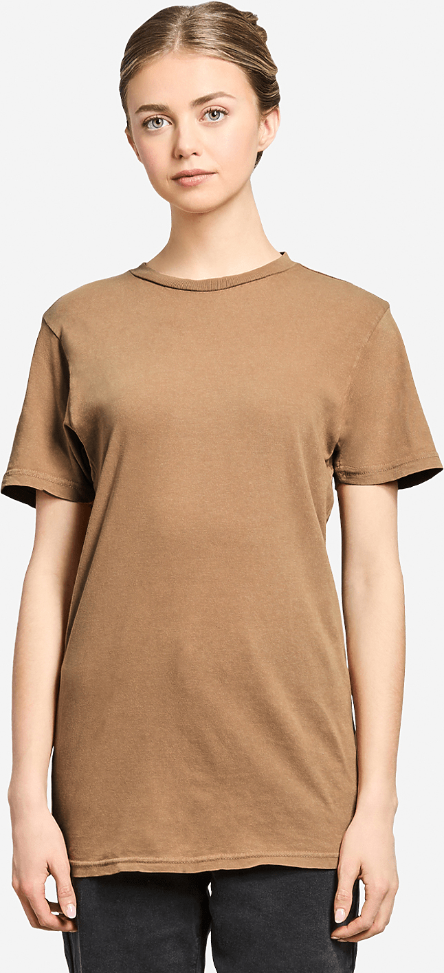 Lane Seven Lst002 Vintage Crewneck Tee - Camel