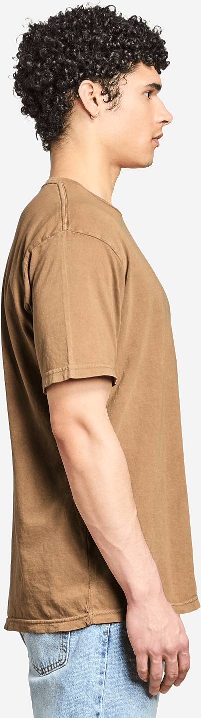 Lane Seven Lst002 Vintage Crewneck Tee - Camel