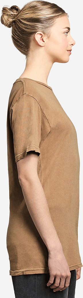 Lane Seven Lst002 Vintage Crewneck Tee - Camel