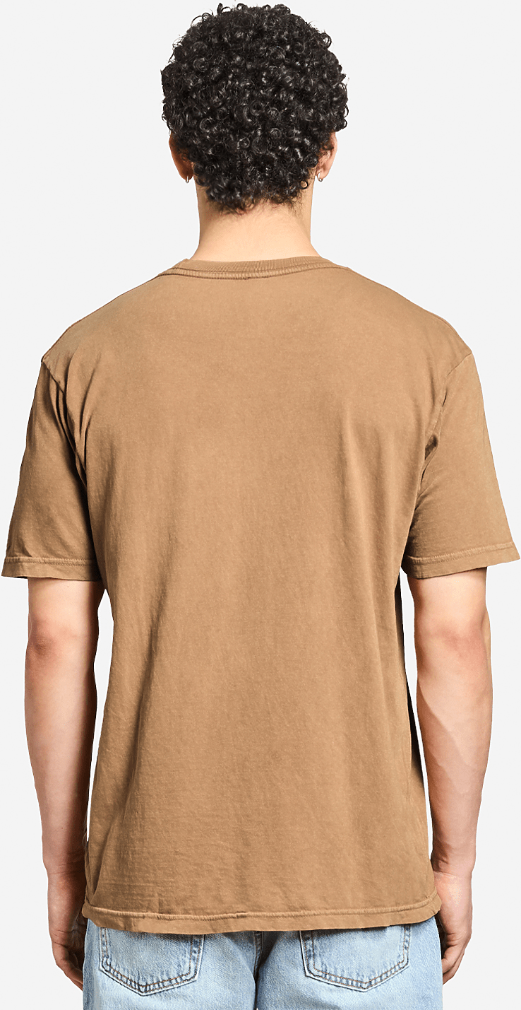 Lane Seven Lst002 Vintage Crewneck Tee - Camel